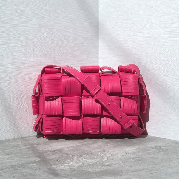 Leather Woven Bag Casual Fashion One Shoulder Messenger - Image 2