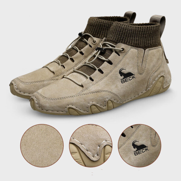 Men's Casual Soft Bottom All-match Winter Fleece Warm Shoes - Image 2