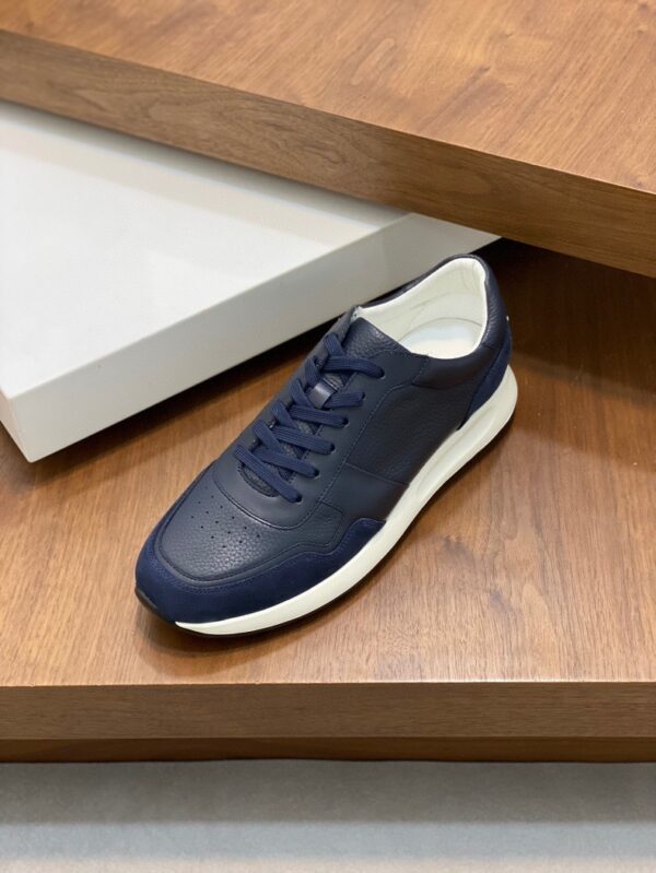 Leather Lace-up Business Casual Leather Shoes - Image 5