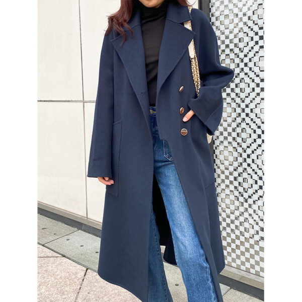 Vintage double-faced cashmere coat - Image 2