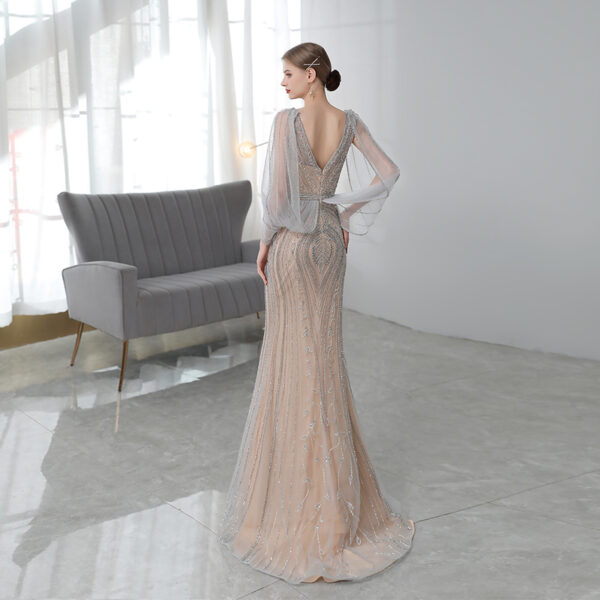 Women's High-end Fishtail Evening Dress - Image 3