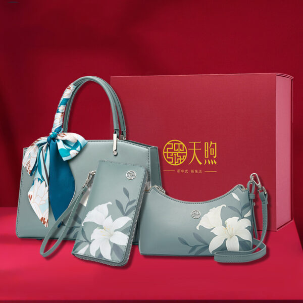 Mother's Day Practical Fashion Leather Diagonal Bag - Image 5