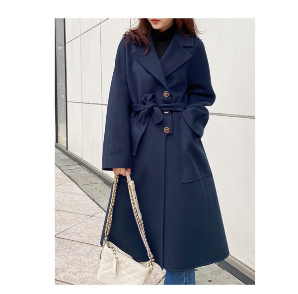 Vintage double-faced cashmere coat - Image 6