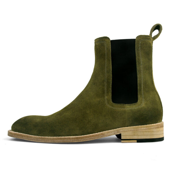 Handmade Boots Men's Genuine Leather Retro - Image 7