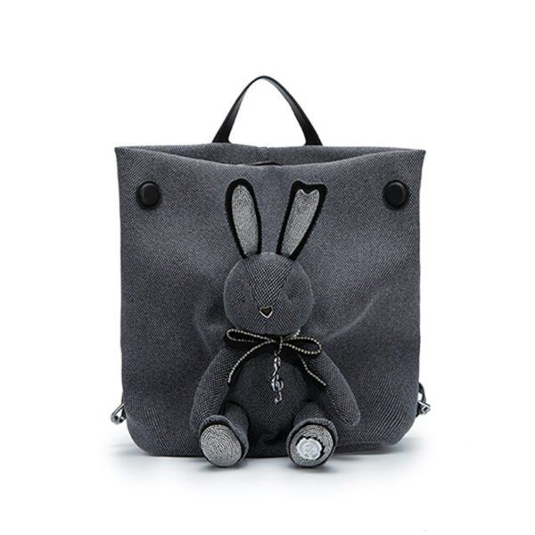 Women's Bag Fashion Casual Rabbit Backpack - Image 4