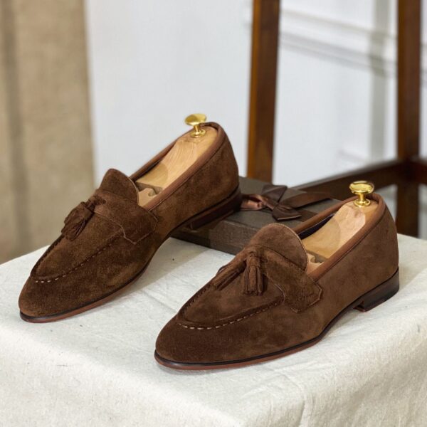 Square Cowhide Suit Shoes For Men - Image 5