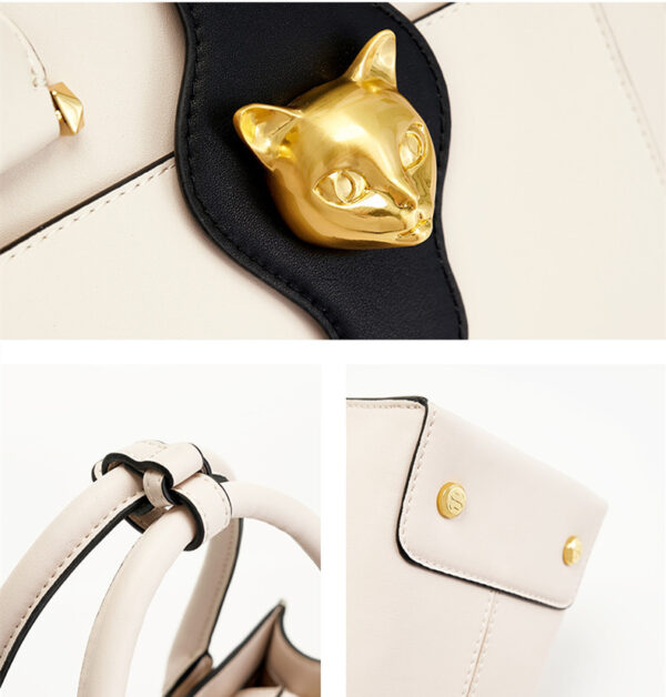 Large-capacity Cat Head Fashion All-match Messenger Bag - Image 4