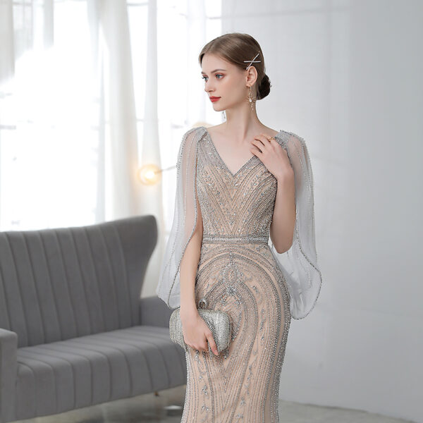 Women's High-end Fishtail Evening Dress - Image 2