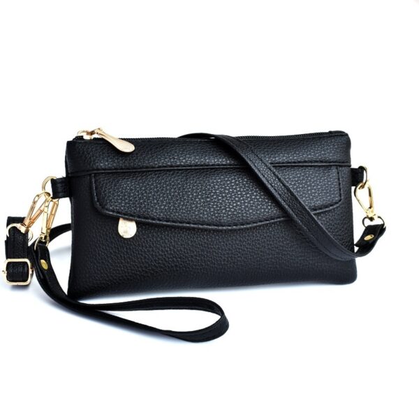 Simple Crossbody Shoulder Bag Soft Surface - Image 4