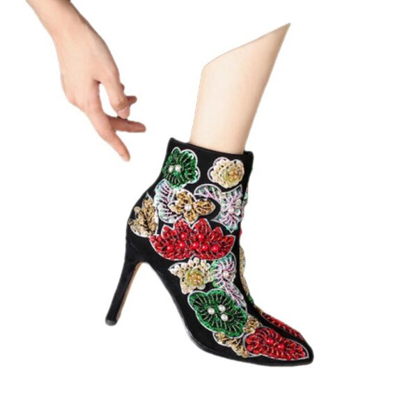 Autumn And Winter Retro Women's Soft Leather Fashion Boots - Image 4