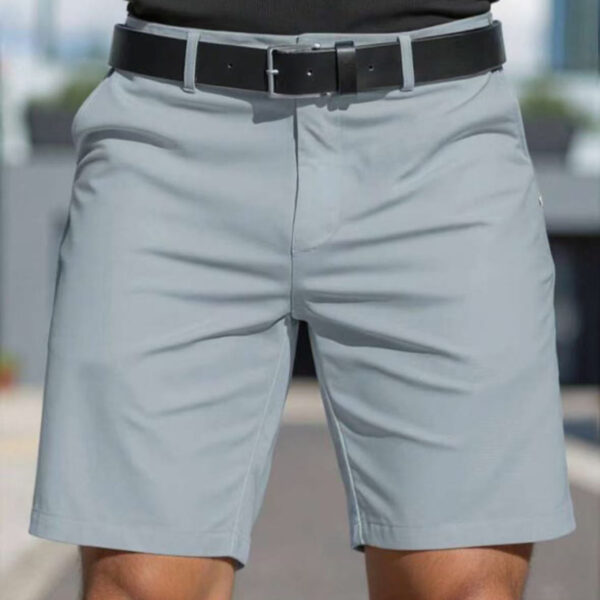 Men's Solid Color Shorts Men's Business Sports Fifth Pants - Image 4