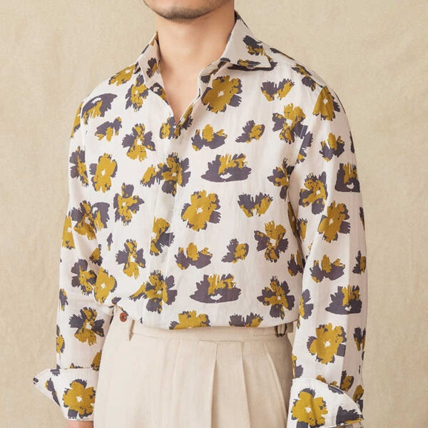 Spring And Summer Thin Draping Breathable Long Sleeves Shirt - Image 4