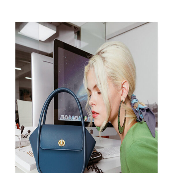 New Leather Tote Cross-body Wing Bag - Image 4