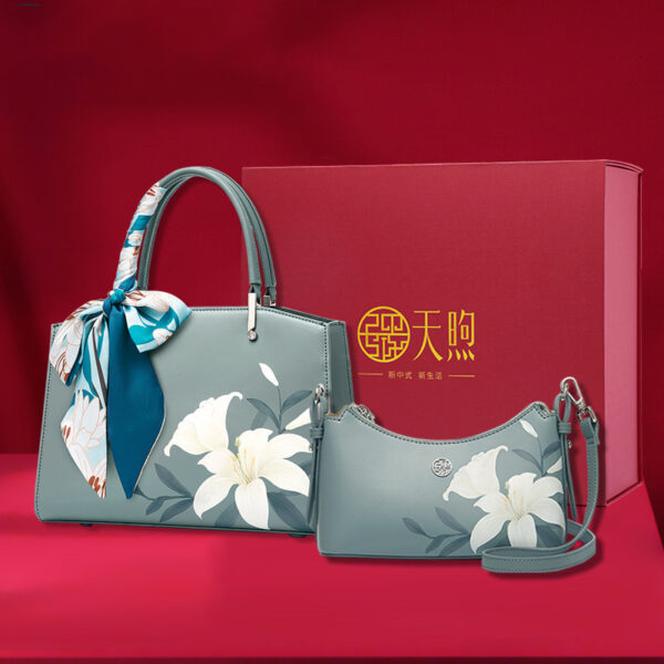 Mother's Day Practical Fashion Leather Diagonal Bag - Image 6