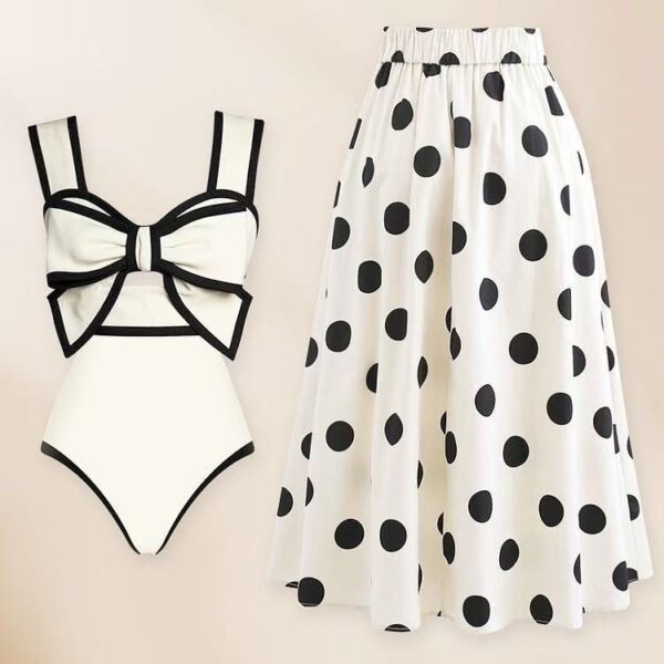 Bikini Suit Skirt Conservative Swimwear Women - Image 4
