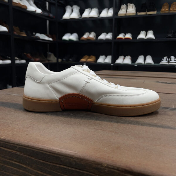 Cowhide Men's Trendy All-match Niche Casual Sneakers - Image 5