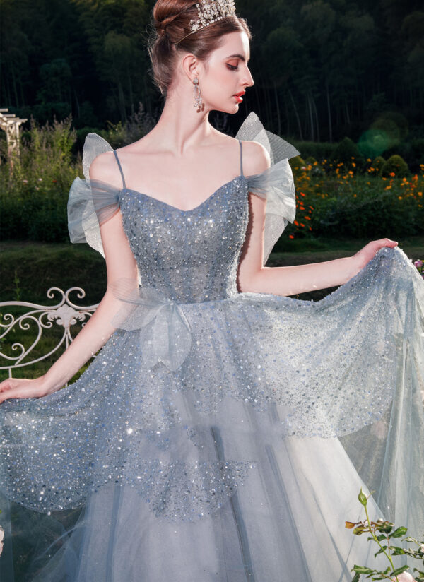 Women's Engagement Banquet High-end Light Luxury Niche Dress - Image 3