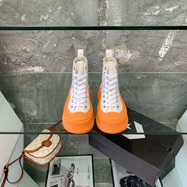 Women's Low-top Strappy Platform Platform Casual High-top Canvas Shoes - Image 8