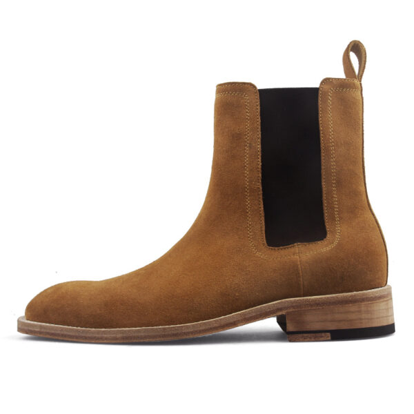 Handmade Boots Men's Genuine Leather Retro - Image 9