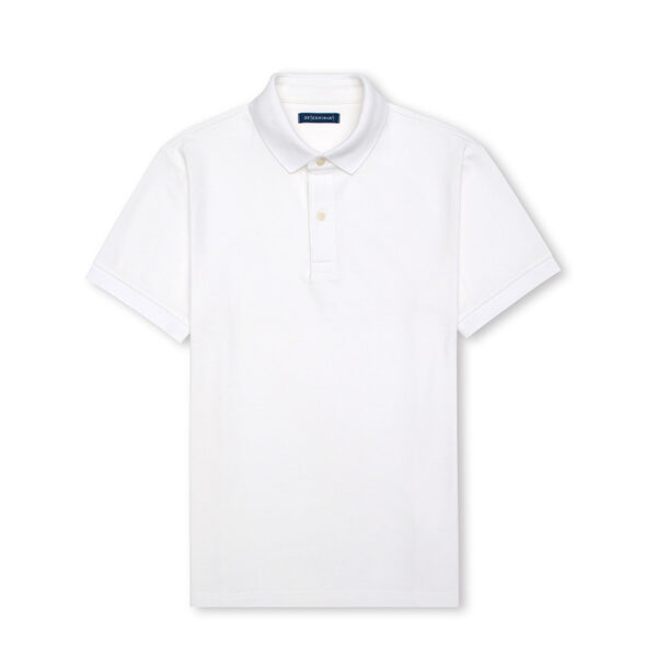Men's Business Slim Cotton Short Sleeve Polo  Shirt - Image 6