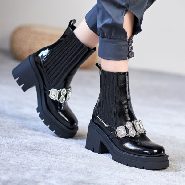 High Heel Knight Boots Ins Thick  Women - Image 2