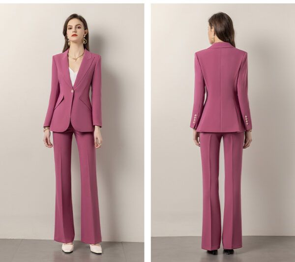 Spring Rose Red Suit Women - Image 5