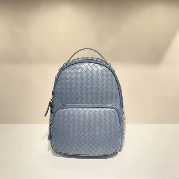 Backpack Women's Sheepskin Hand-woven - Image 5