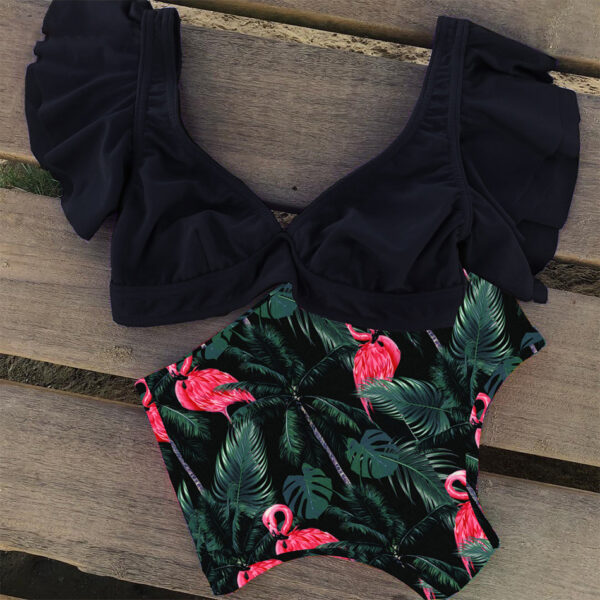 Sexy Swimsuit Printed Split Bikini Swimsuit Women Swimwear - Image 4