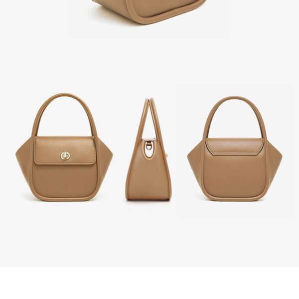 New Leather Tote Cross-body Wing Bag - Image 9