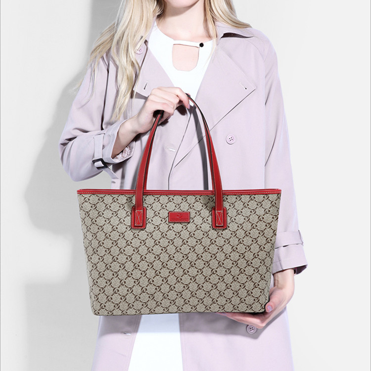 Women’s Large Capacity Genuine Leather Tote Bag