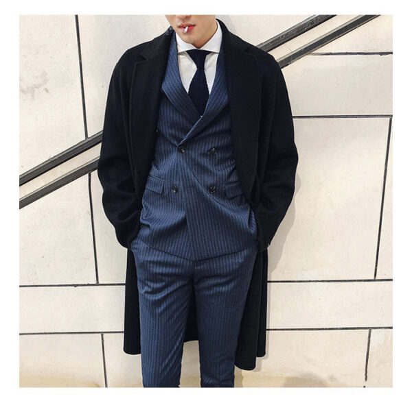 Business leisure trend handsome British style wedding suit - Image 4