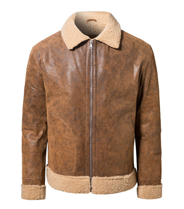 Vintage Casual American Leather Jacket - Image 2