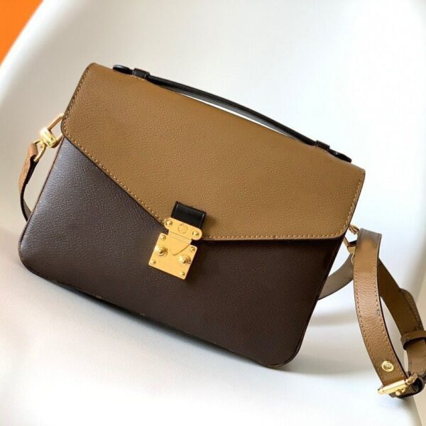 Women's Color Matching Messenger All-match Shoulder L Square Bag - Image 6