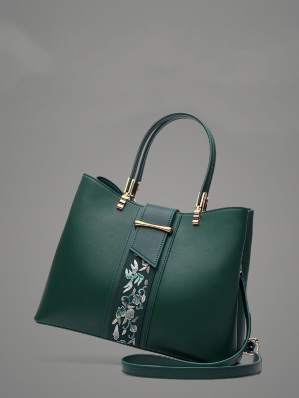 Mother's Day High-end Leather High-quality Messenger Bag - Image 4