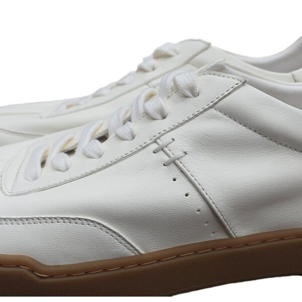 Cowhide Men's Trendy All-match Niche Casual Sneakers - Image 3
