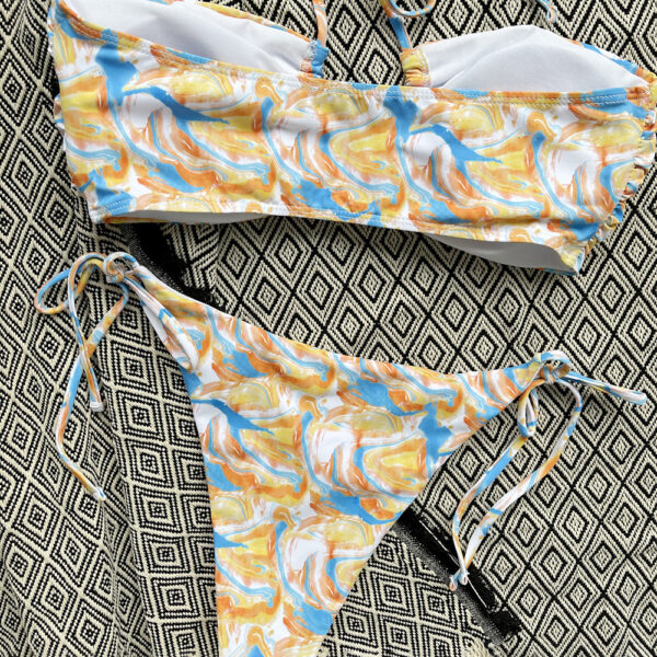 Women Plus Size Big Cups Swimwear Bikini Set - Image 4