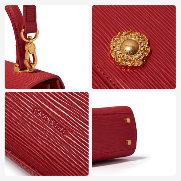 Ladies New Trend Retro Single Shoulder Messenger Bag - Image 4