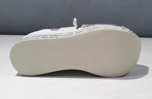 Genuine Leather Breathable Mesh Platform Shoes - Image 5