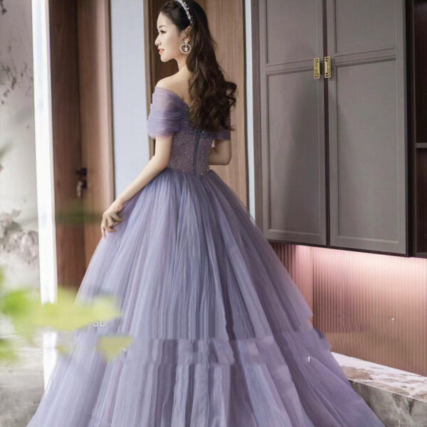 Women's Banquet Stage Performance Banquet Evening Dress - Image 3