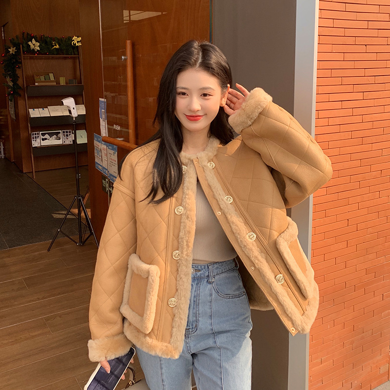 Vintage Lingge Fashion Fur One New Women’s Coat