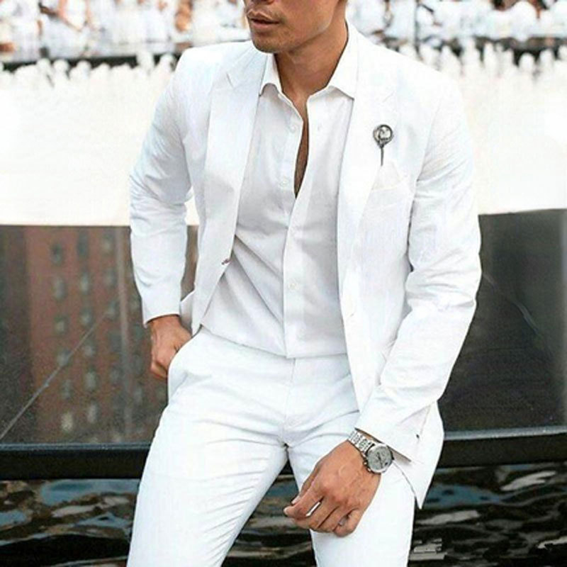 Men’s Suit Suit Two-piece Groomsman Clothing