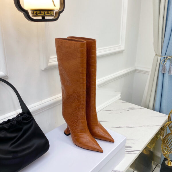 New Autumn And Winter  Print High Heeled Boots - Image 2