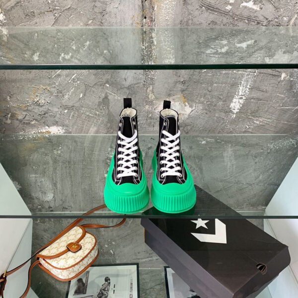 Women's Low-top Strappy Platform Platform Casual High-top Canvas Shoes - Image 6