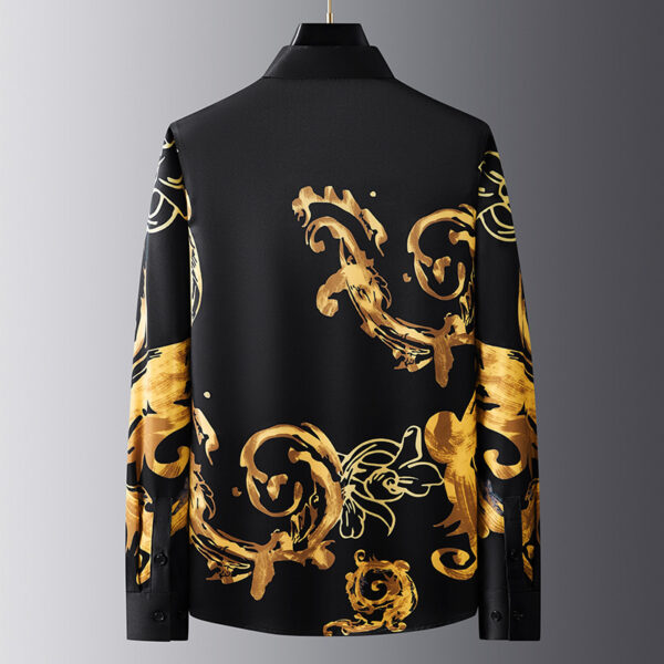 Business Casual Anti-wrinkle Non-ironing Slim-fit Long-sleeved Shirt - Image 2