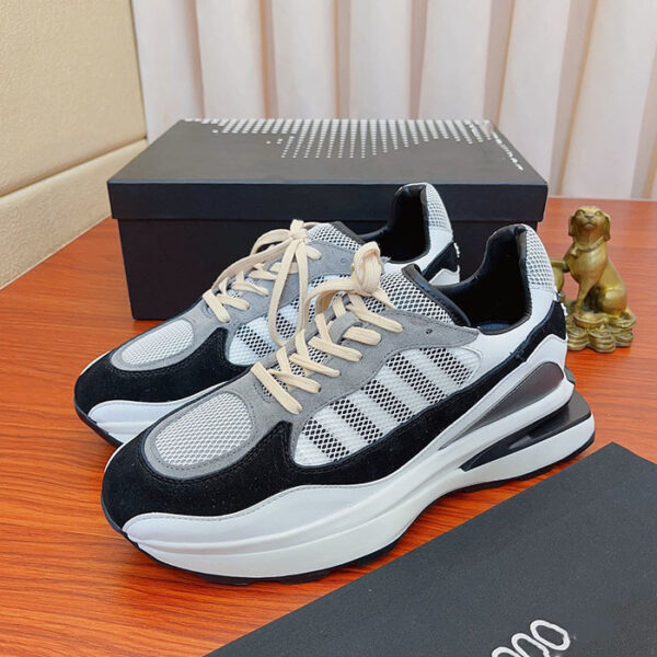 Thick Bottom Increased Colorblock Daddy Shoes Mesh Breathable - Image 4