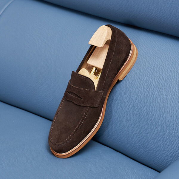 British Business Casual Men's Leather Shoes - Image 2