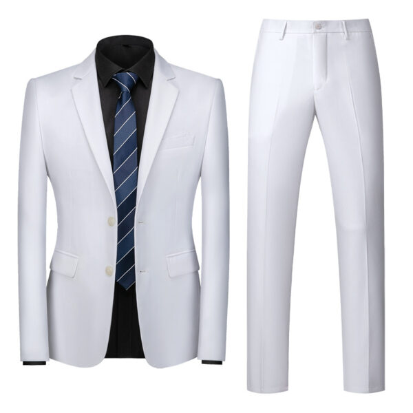 Two-piece Suit With Two Buttons For Wedding - Image 4