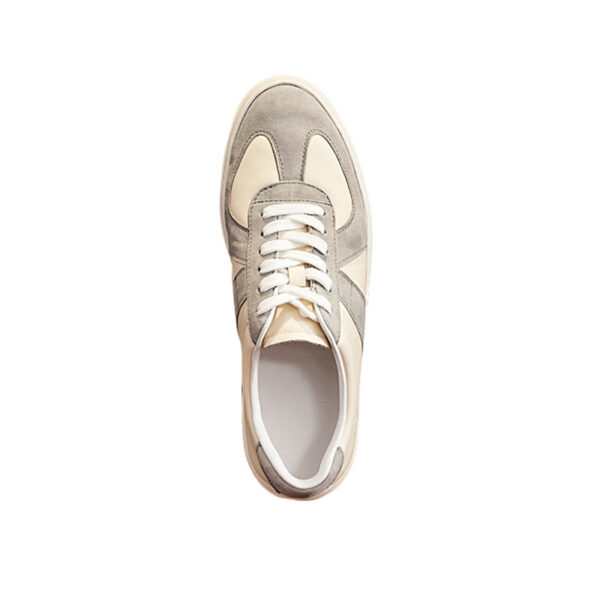 Retro Color Matching Couple Casual Flat Skateboard Shoes - Image 2
