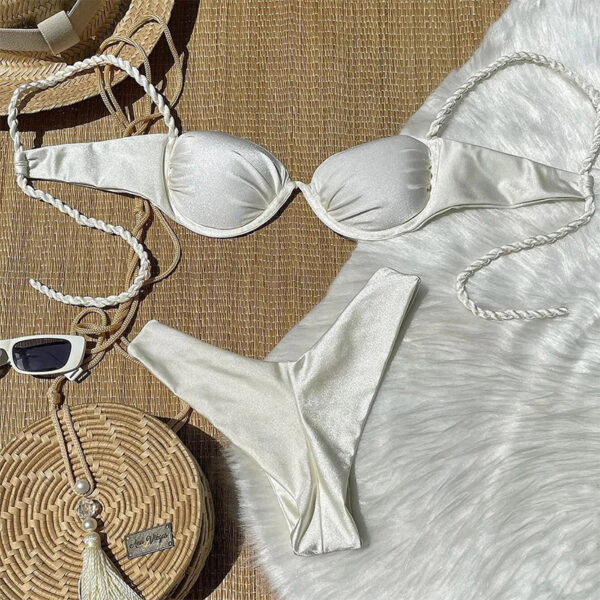 Woven Strap Seaside Swimwear Women - Image 2