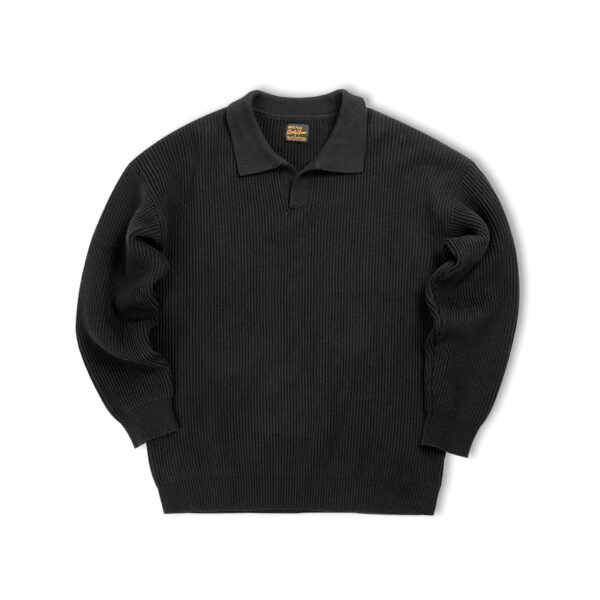 Retro Lapels Knitwear Pullover - Image 5